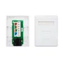 Nano Cable Roseta de Superficie RJ45 Cat.6 UTP 1 Toma Blanca, Referencia 10.21.1501